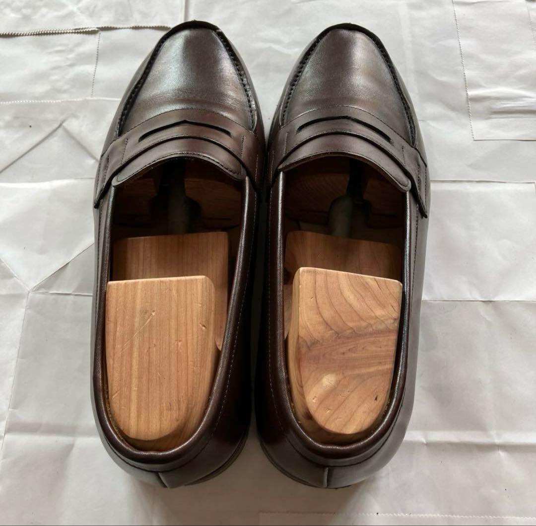 berwick 4456 25.5cm ダークブラウン　ローファー