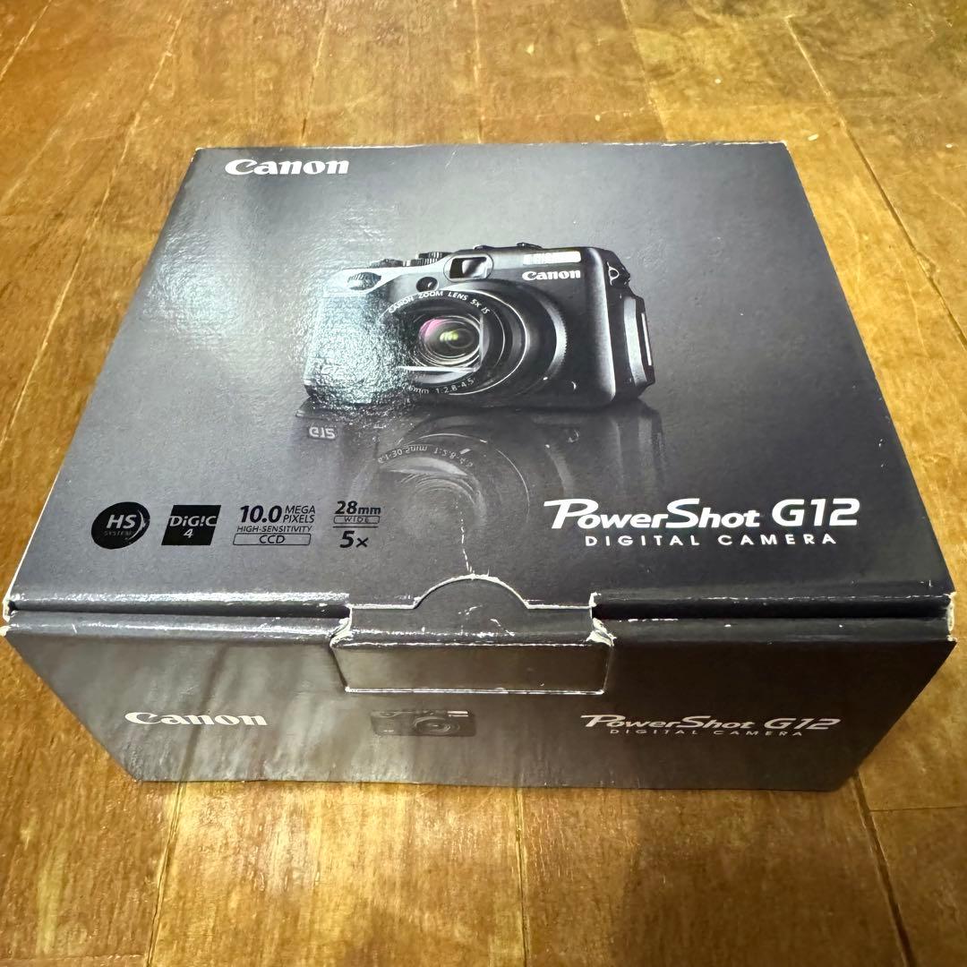 デジタルカメラ canon powershotg12