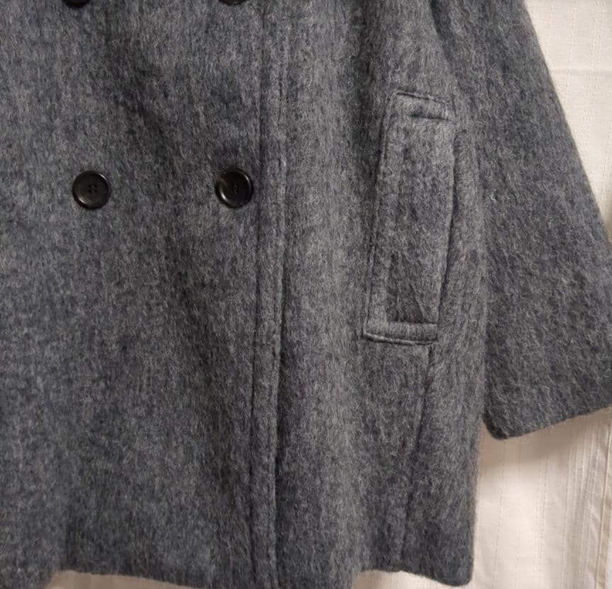 コラージュガリャルダガランテ●シャギーコート スタンドカラー