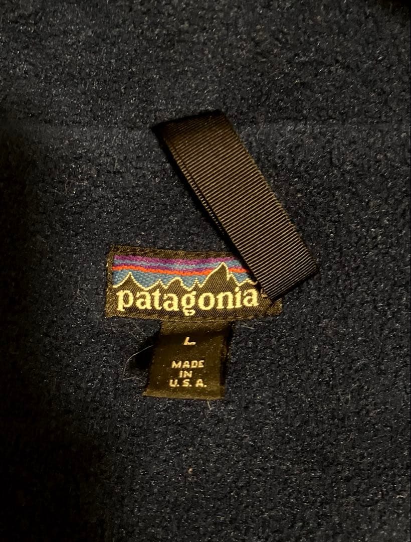【極美品】'90パタゴニア　シェルドキャプリーンジャケット