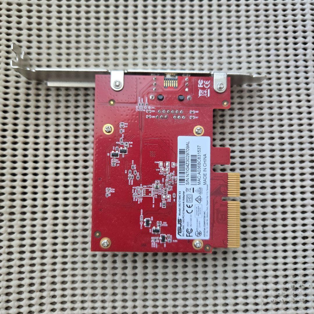 ASUS 拡張カード PCIe レッド