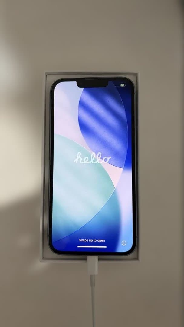 iPhone14 256GB ブルー SIMフリー 動作良好 本体