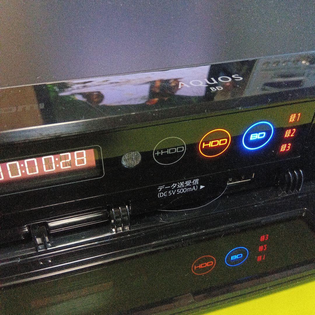 SHARP AQUOSブルーレイ BD-T2700 HDD新品交換第4