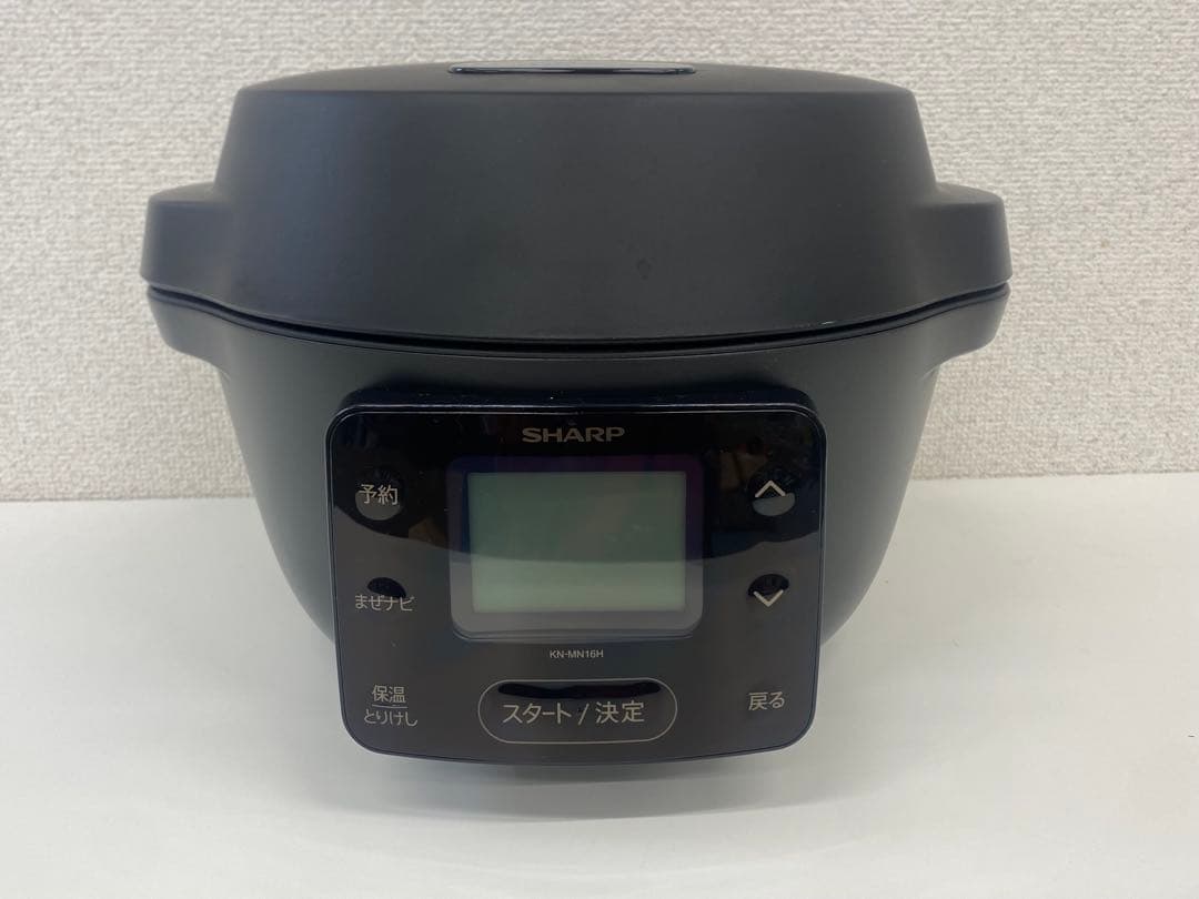 SHARP シャープ ヘルシオ 自動調理鍋 KN-MN16H-B ブラック
