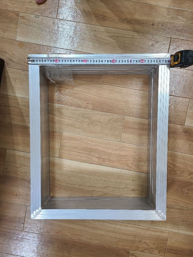 アルミ製シルクスクリーンフレーム5固セット