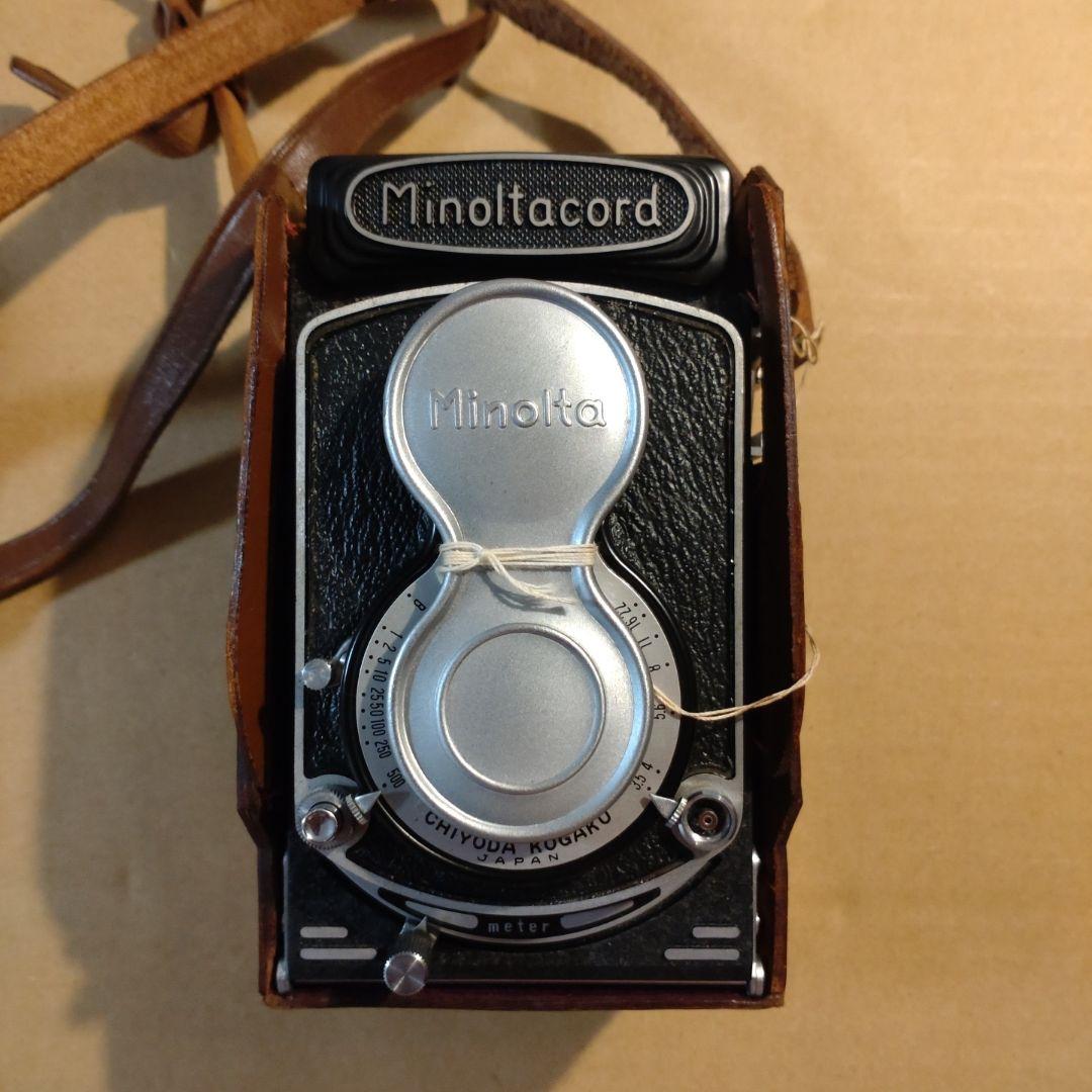ミノルタ Minoltacord 75mm F3.5 二眼カメラ