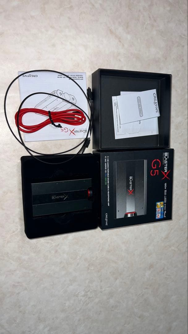 Creative Sound BlasterX G5 美品