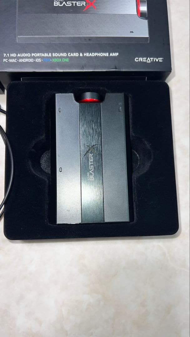 Creative Sound BlasterX G5 美品