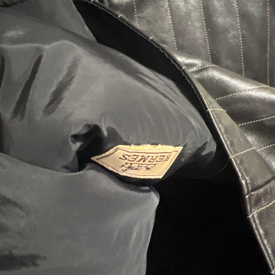 か*ー様 羊革　ジレ　ベスト　エルメス　HERMES
