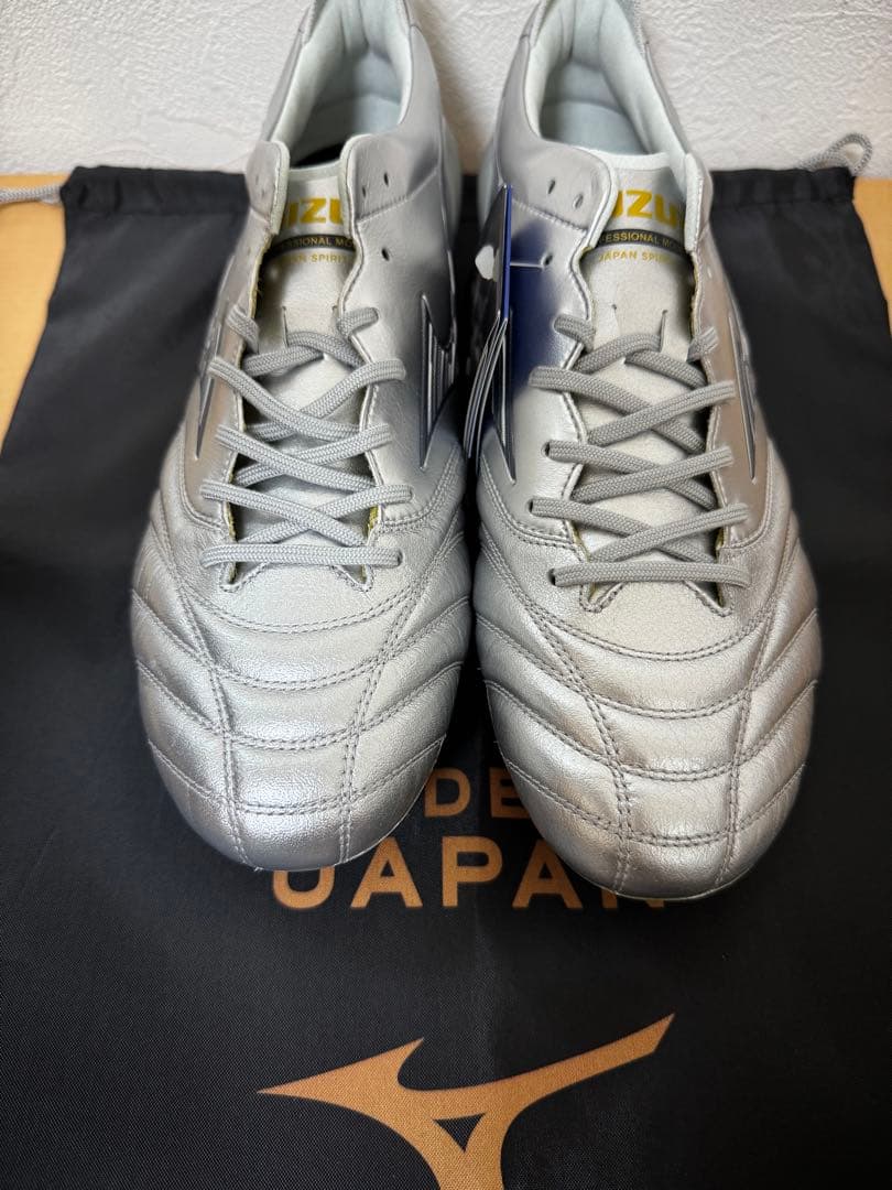Mizuno Morelia II サッカーシューズ シルバー