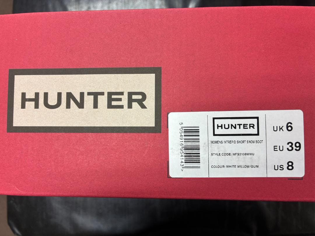 新品 超人気 HUNTER スノーブーツ ショート (25cm) 防水防寒