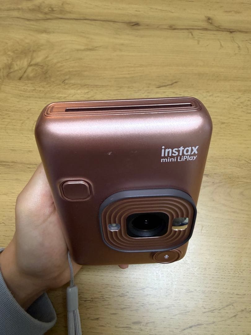 instax mini LiPlay ローズゴールド