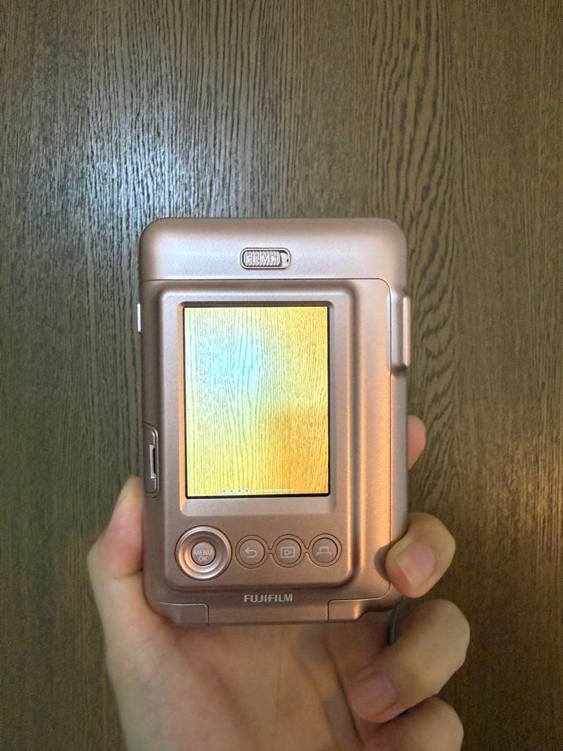 instax mini LiPlay ローズゴールド