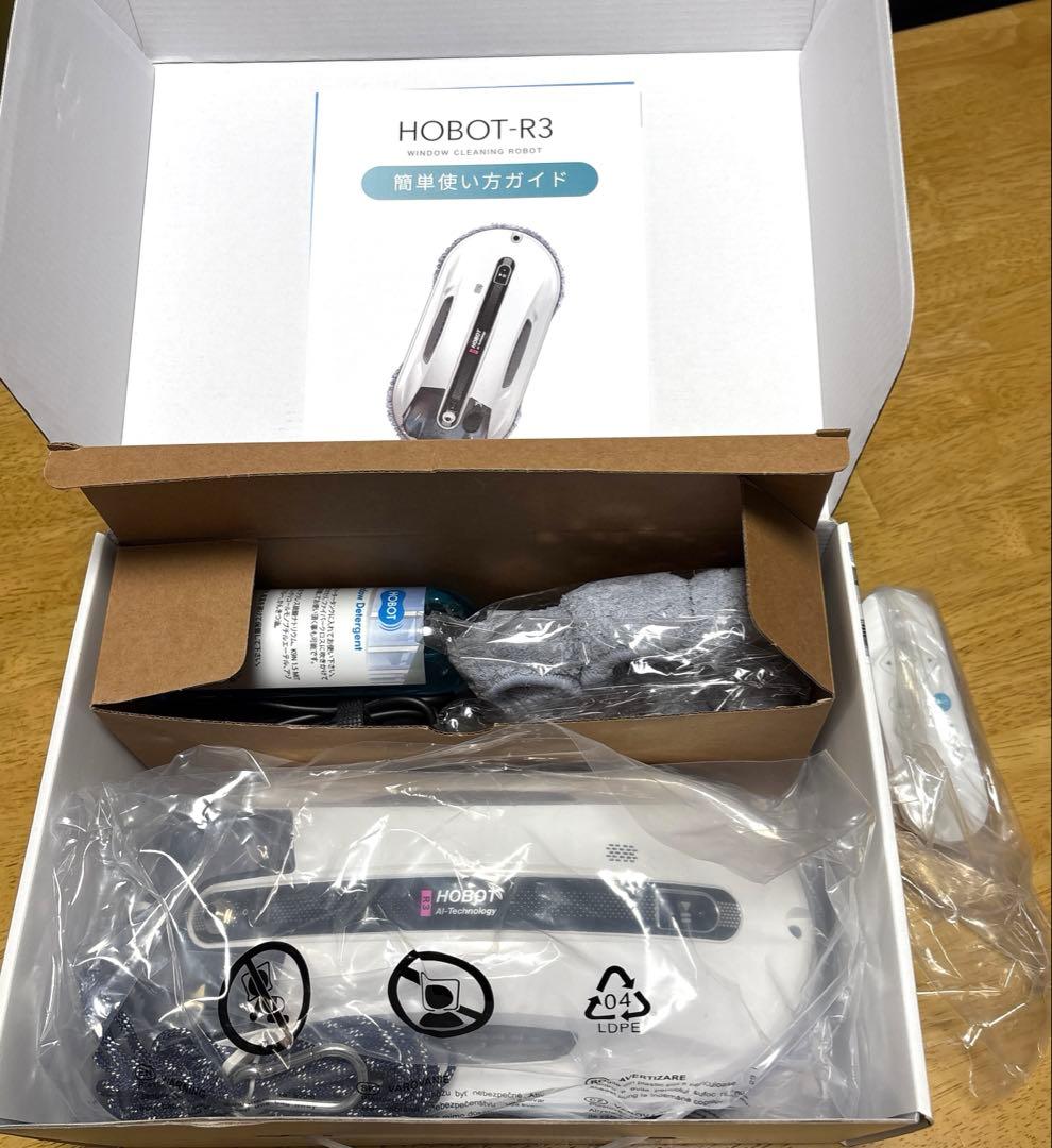 極美品！　HOBOT-R3 自動窓掃除ロボット
