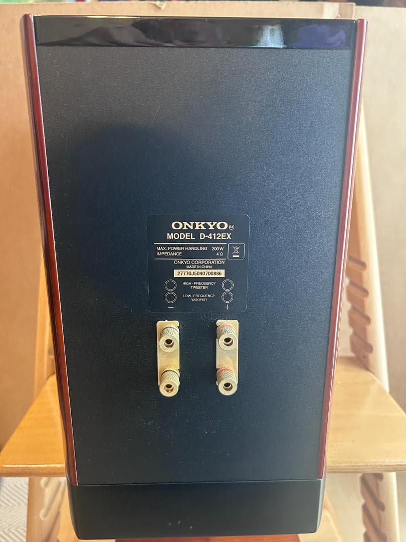 ONKYOD-412EX スピーカー、D-108M スピーカー、インシュレーター
