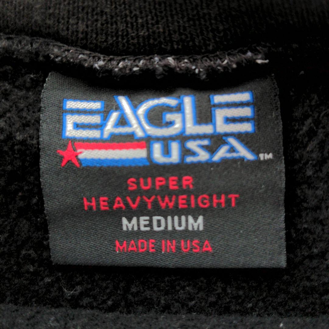 90's EAGLE USA リバースウィーブ型 スウェット ブラック USA製