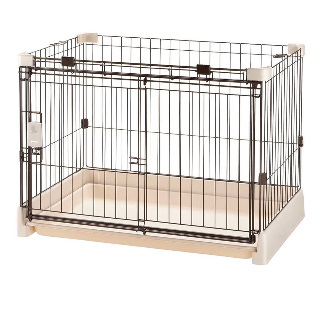 リッチェル もっとお掃除簡単 ペットサークル 90-60 アイボリー