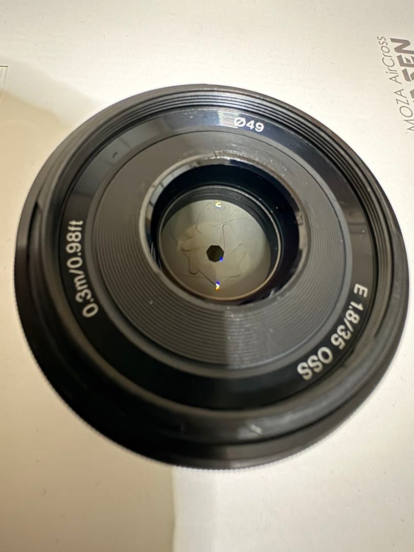 SONY Eマウント単焦点レンズ E35mm F1.8 OSS