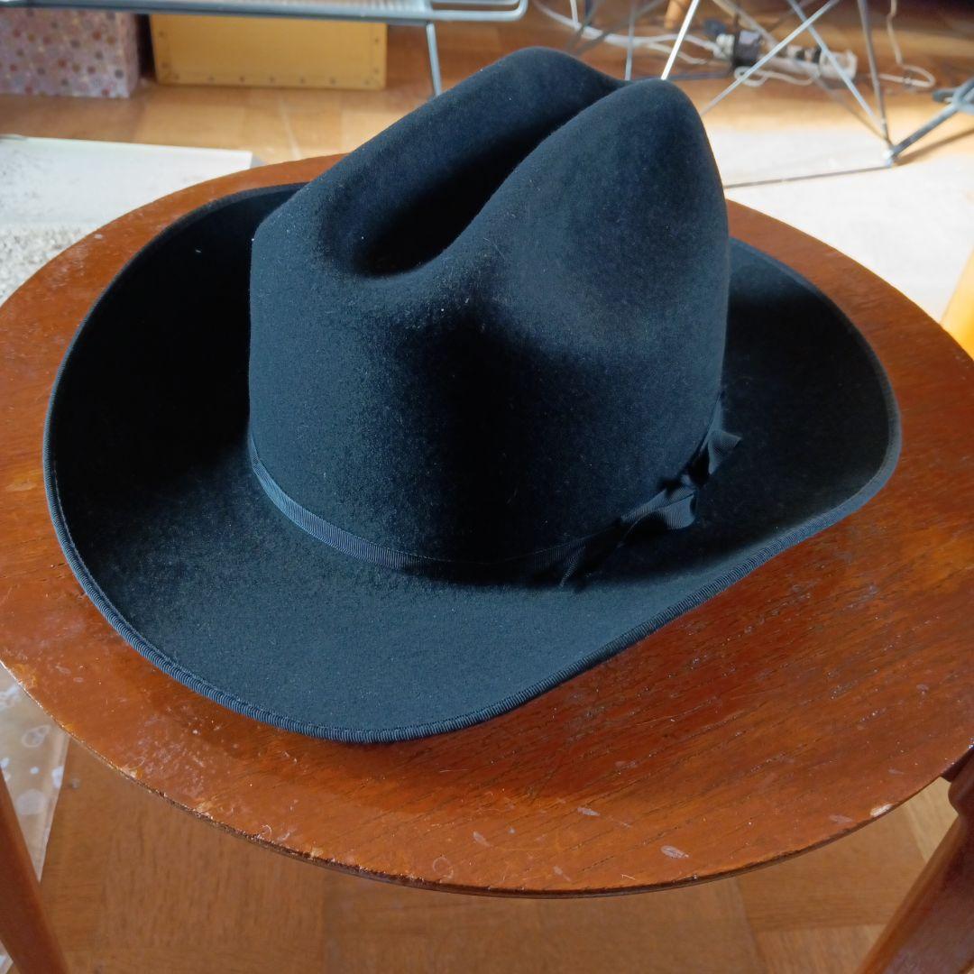 ステットソン オープンロード　バッファロー　フェルト　ブラック 7 3/8