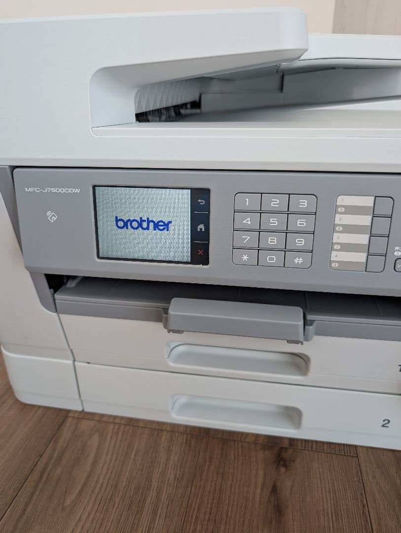 【美品】brother インクジェット複合機 A3 MFC-J7500CDW