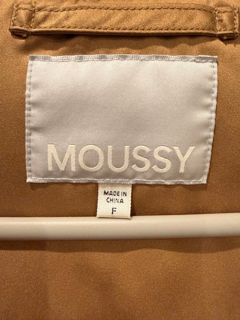 25AW MOUSSY SHORT N2B ベージュ