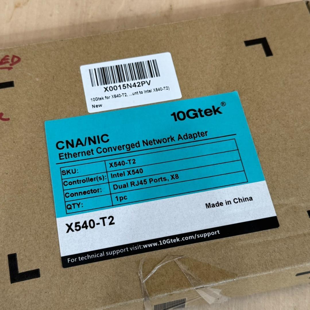 その他 intel 10Gtek X540-T2 Ethernet Adapter
