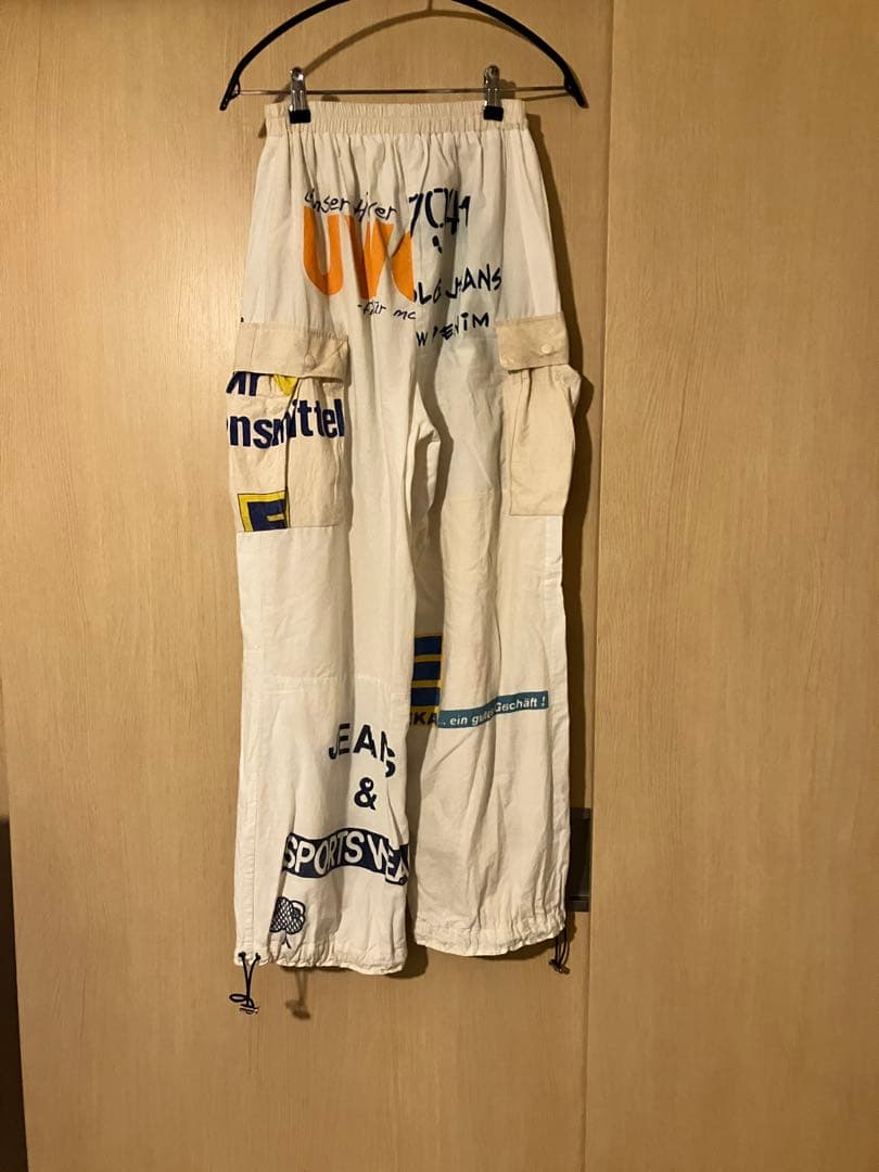 the tiny shop mori リメイクワークパンツ