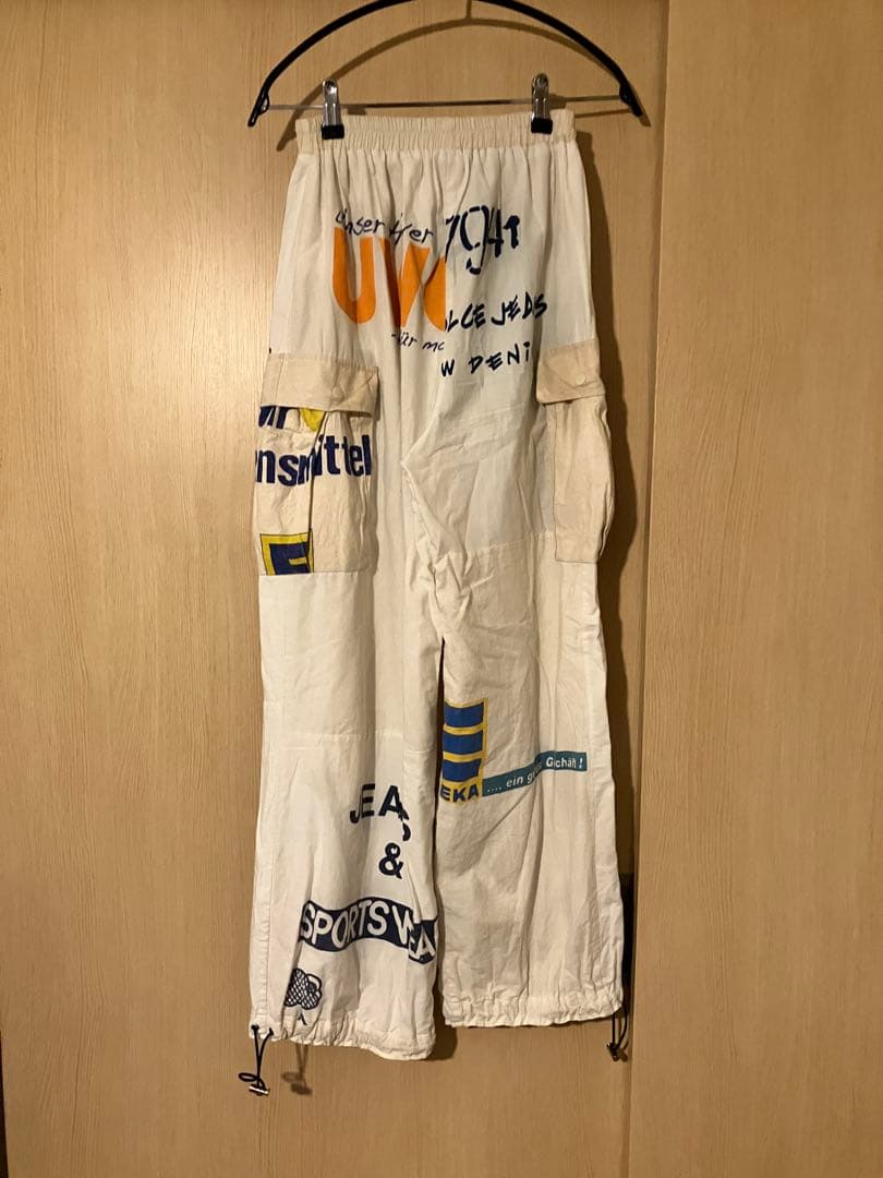 the tiny shop mori リメイクワークパンツ