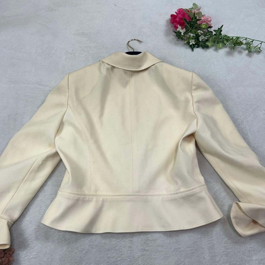 J690 M 12 ヴァレンティノ 袖フリル テーラードJKT レディース