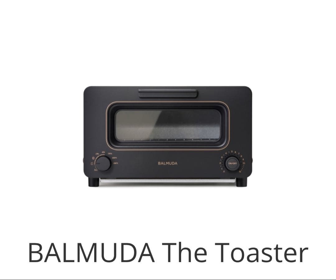 週末価格/未開封 BALMUDA The Toaster K11A-BK 黒