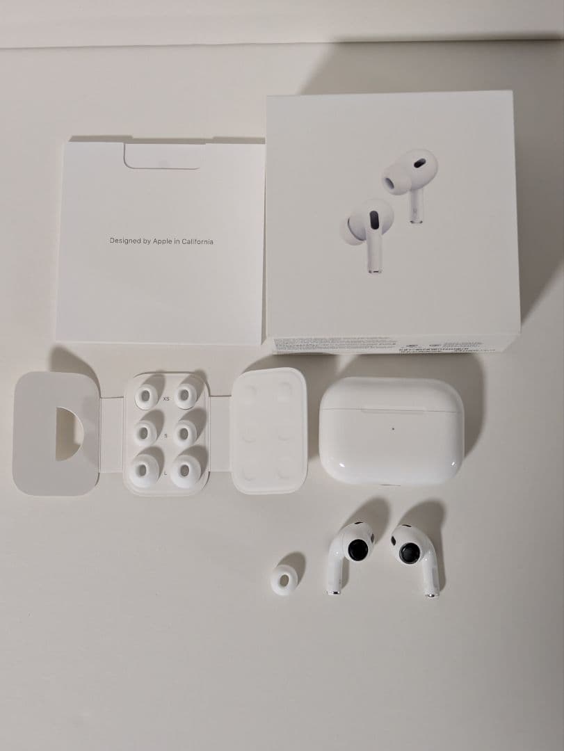 本物 Apple AirPods本体 第二世代 使用期間10カ月