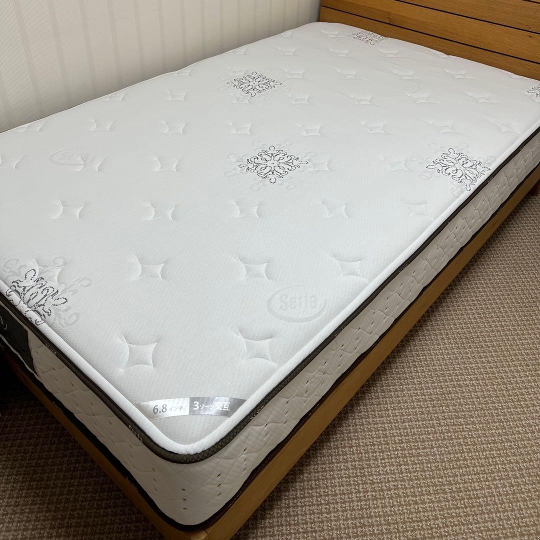 【送料込み】サータ セミダブル マットレス ポスチャーベーシック 6.8 F1N