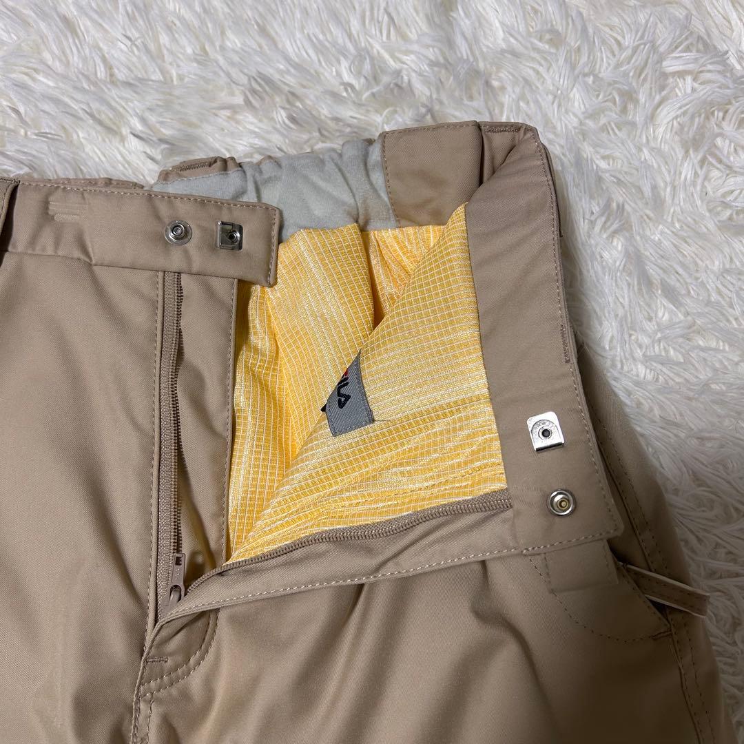 FILA フィラ スキー スノーボード ウェア ベージュ シンプル M Ｌ