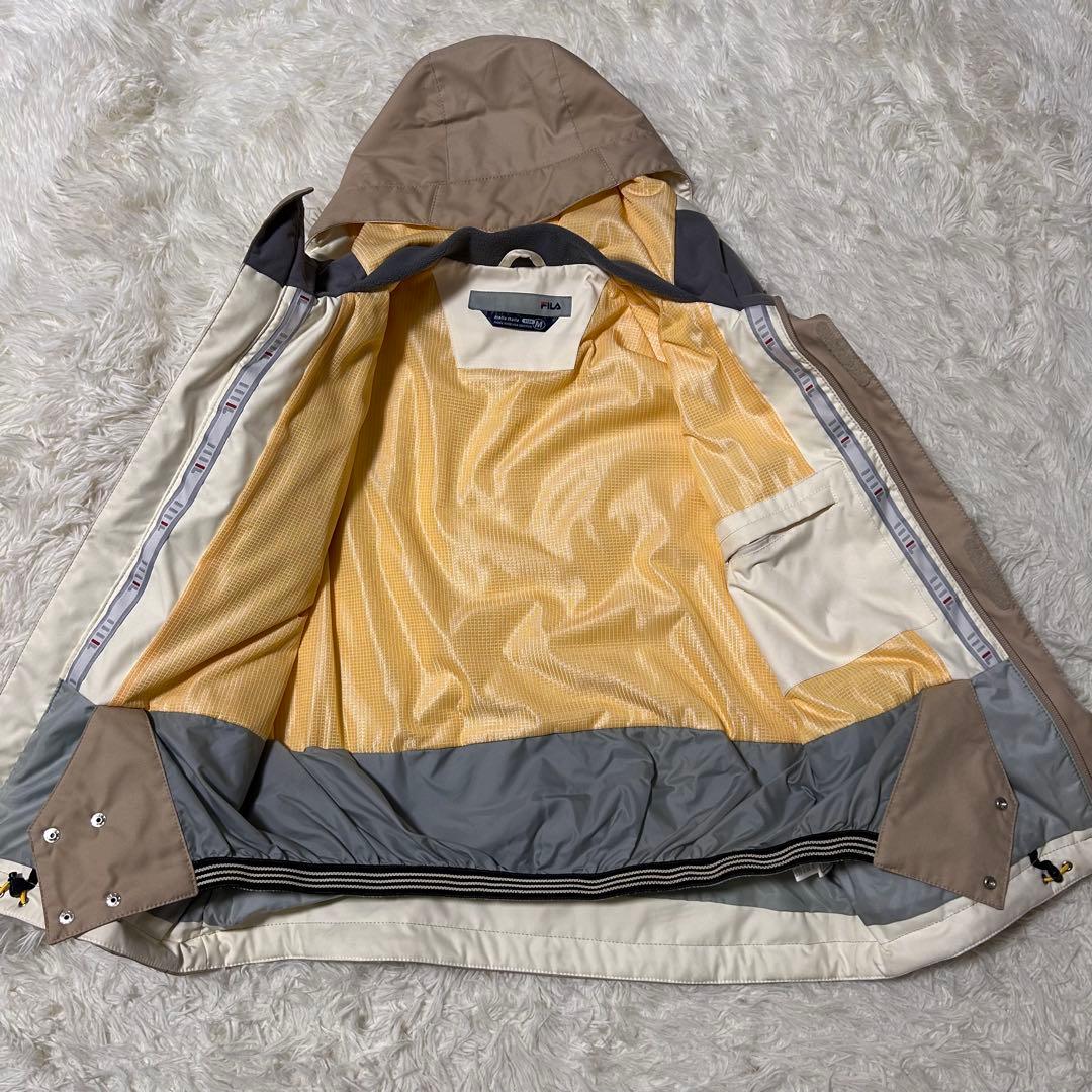 FILA フィラ スキー スノーボード ウェア ベージュ シンプル M Ｌ