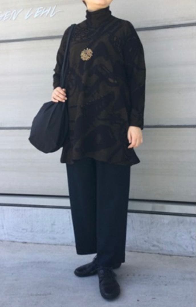 【未使用】ヨーガンレール 2023 楽器ジャガード柄チュニック