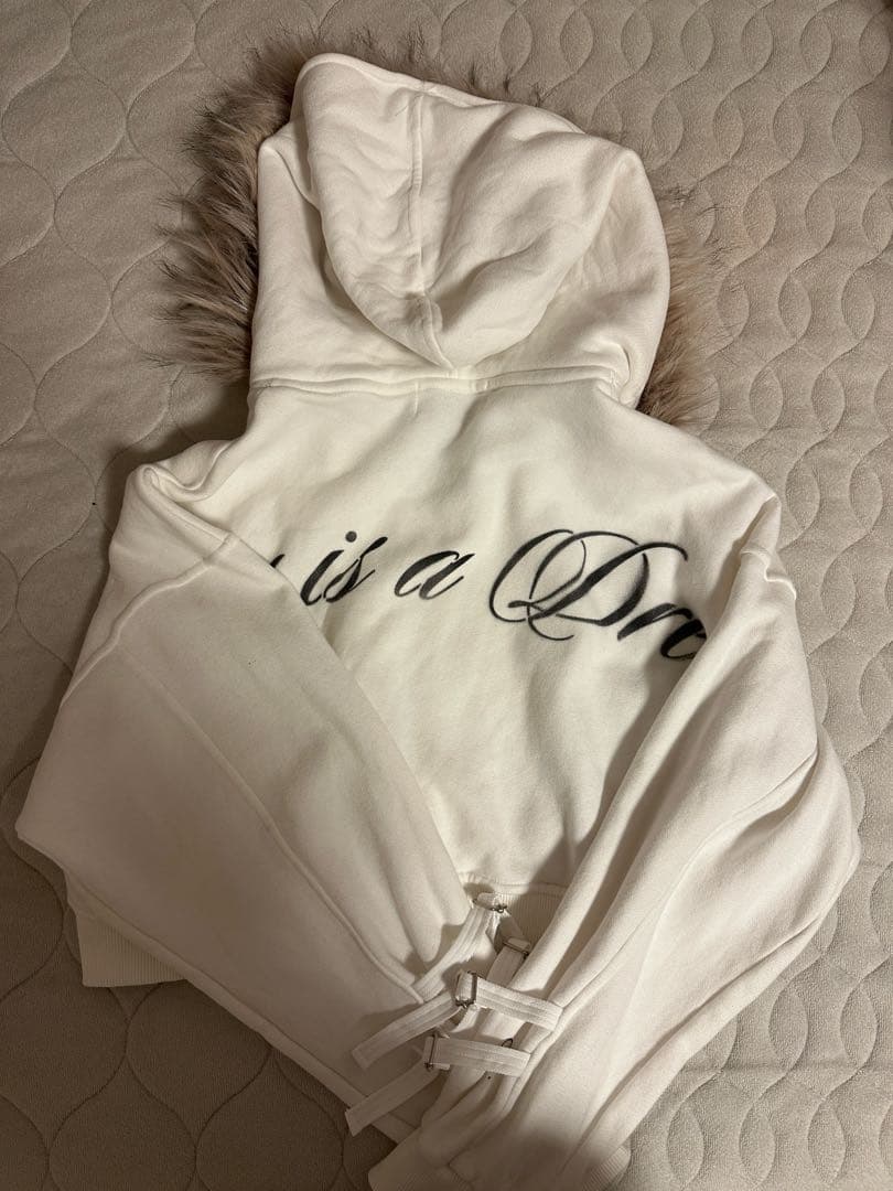 トップス 2000archives Luxury is a Dream Hoodie