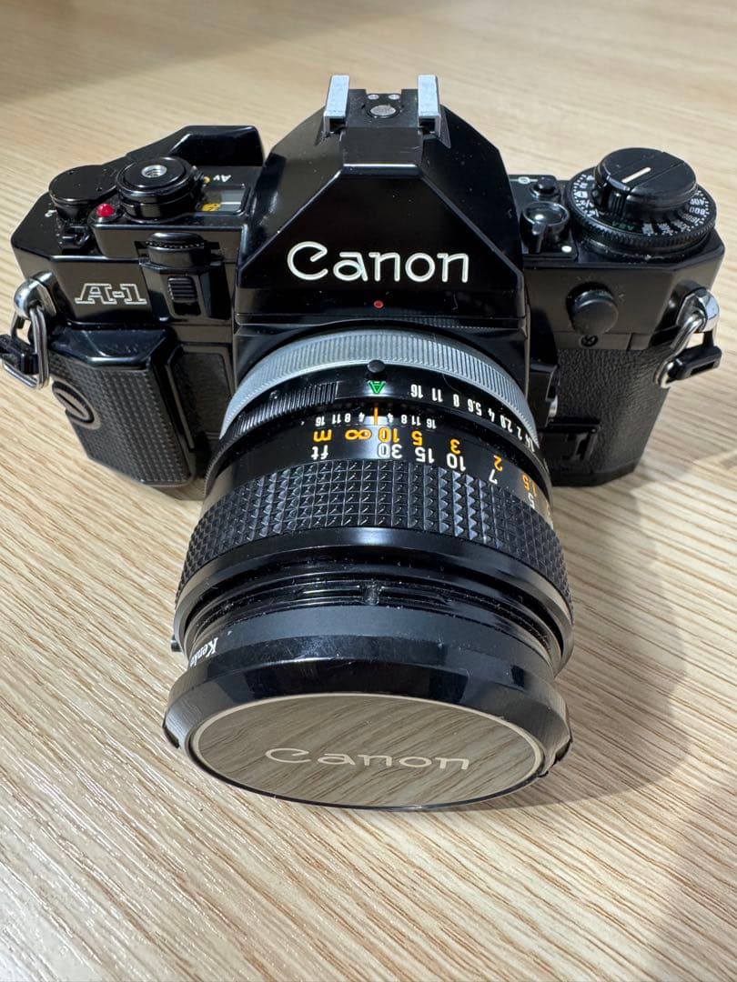 Canon A-1 フィルムカメラ 35mm レンズ付き