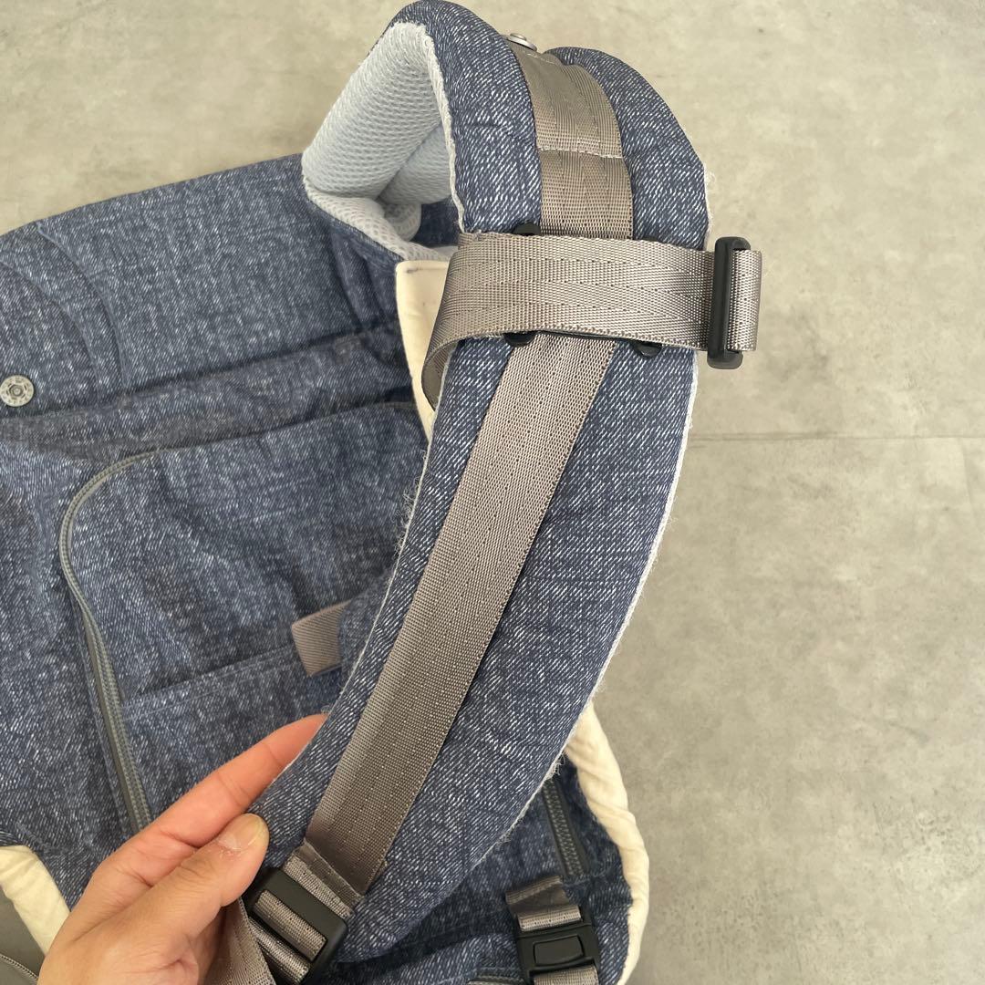 ポグネー　ヒップシート付き抱っこ紐　ミキハウス