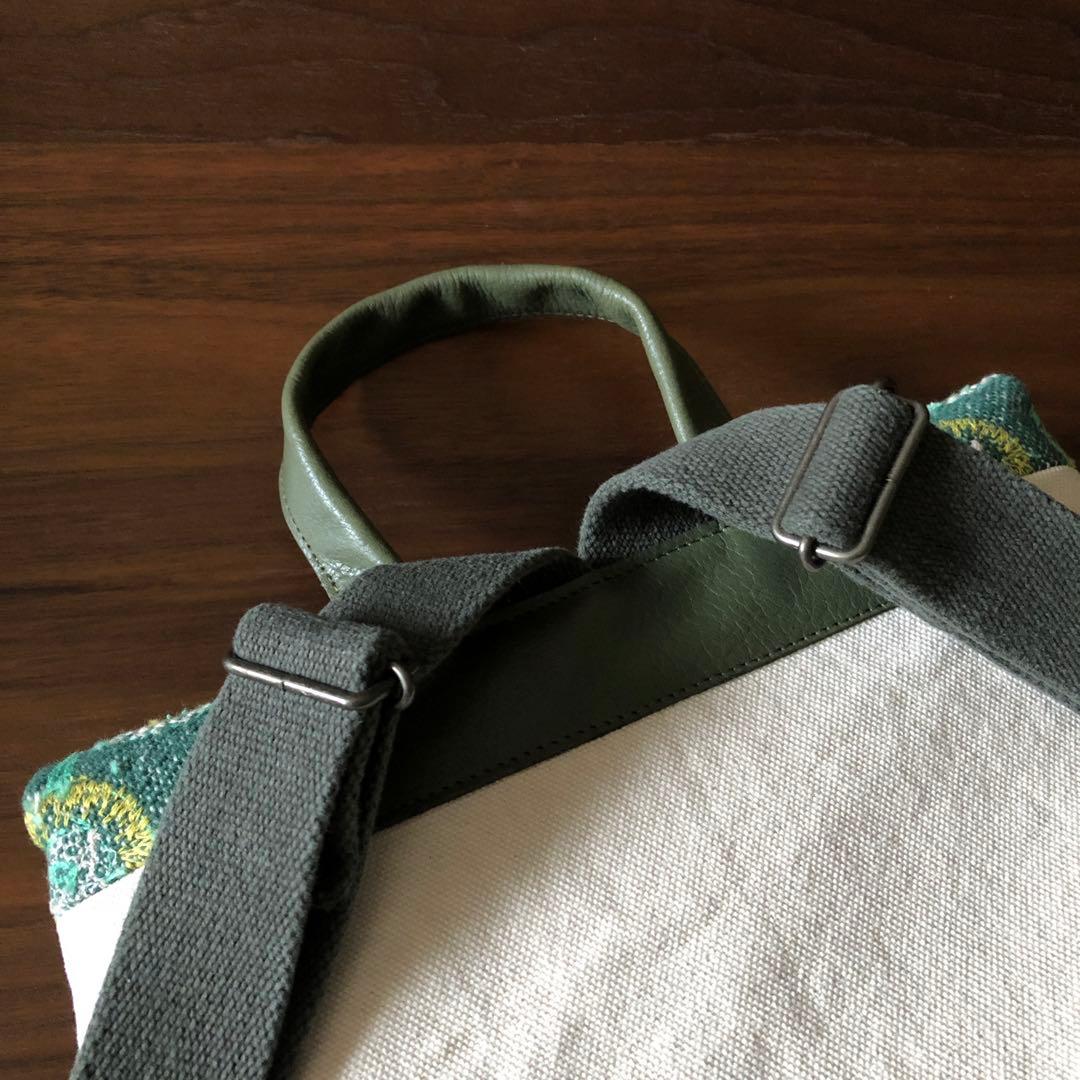 ハンドメイド ミニリュック ミナペルホネンpath