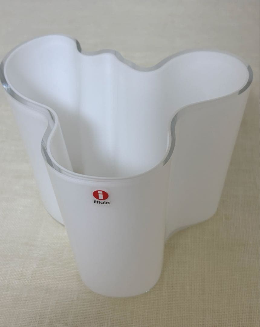 イッタラ アルヴァアアルト フラワーベース 120mmホワイト