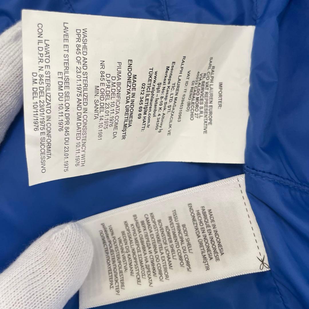 ✨POLO RALPH LAURENポロ ラルフローレン ダウンベスト ネイビー