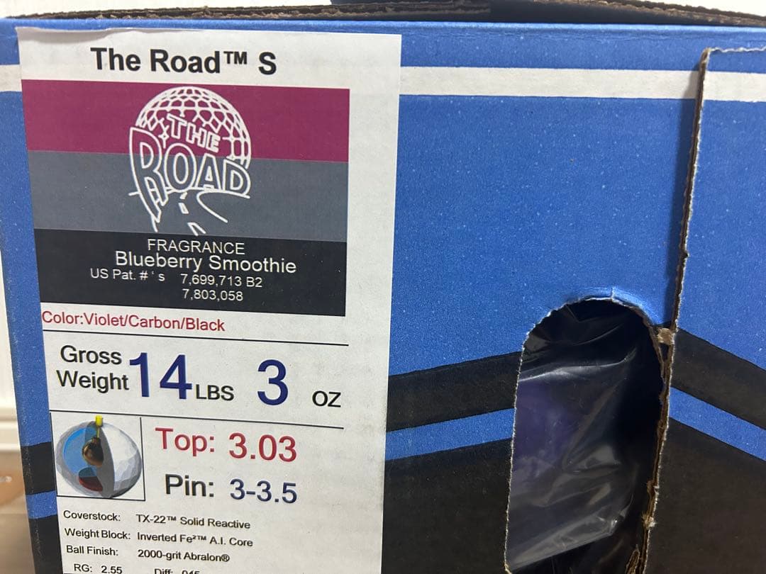 送料込み【新品】ザ・ロードS ストーム　14ポンド3オンス1