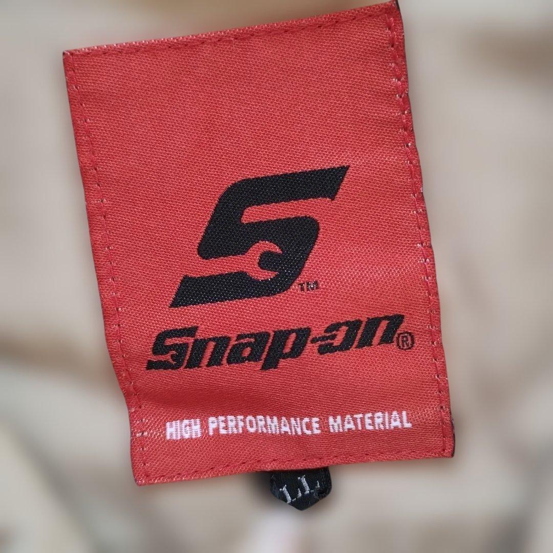Snap-on ベージュ オーバーオールつなぎ　⑥