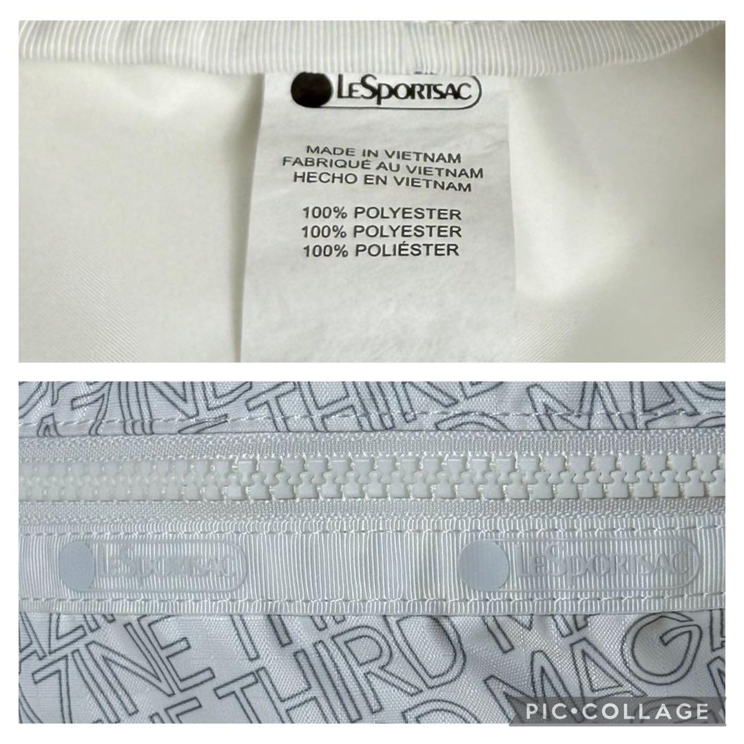 ほぼ新品 THIRD MAGAZINE×LeSportsac ウエストバッグ