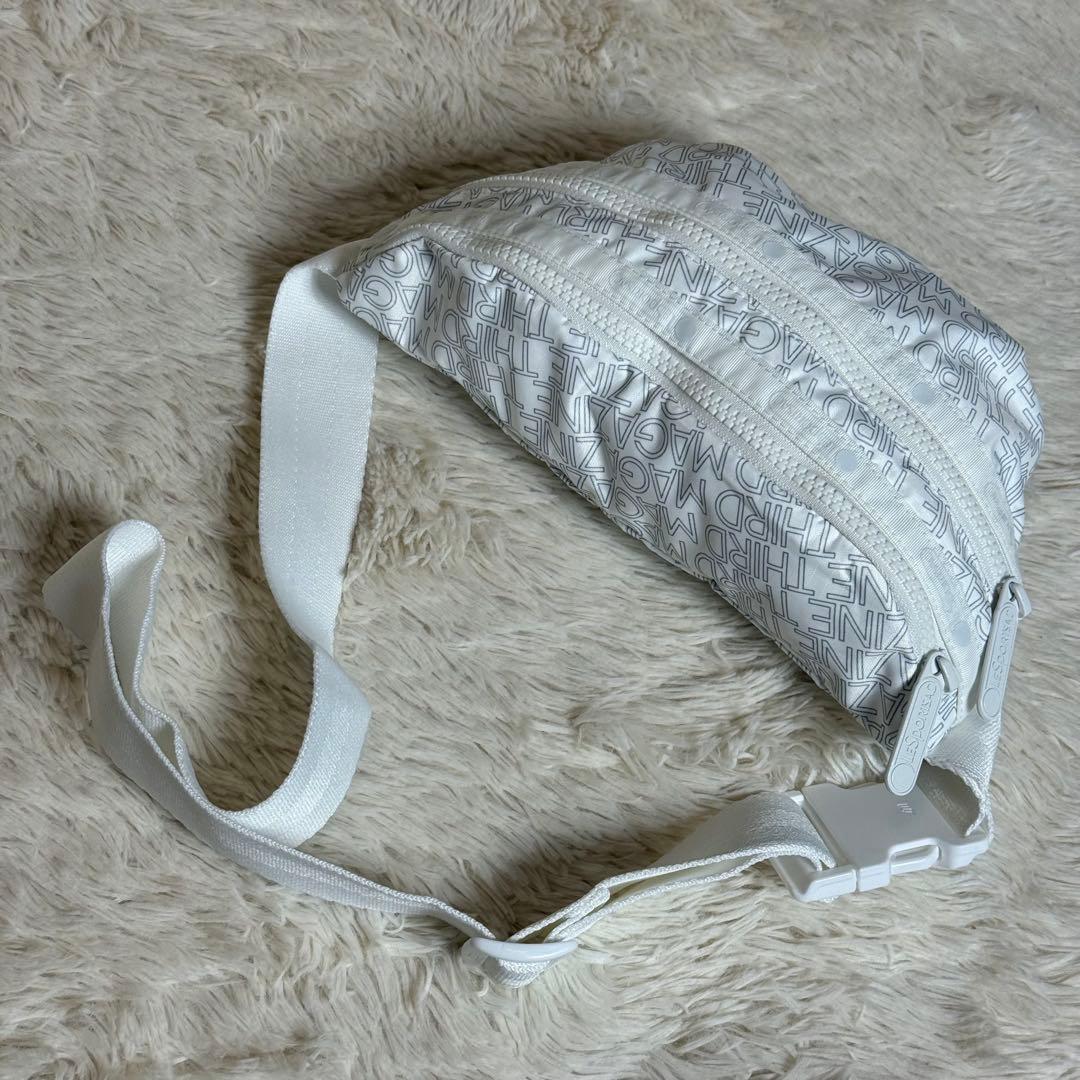 ほぼ新品 THIRD MAGAZINE×LeSportsac ウエストバッグ