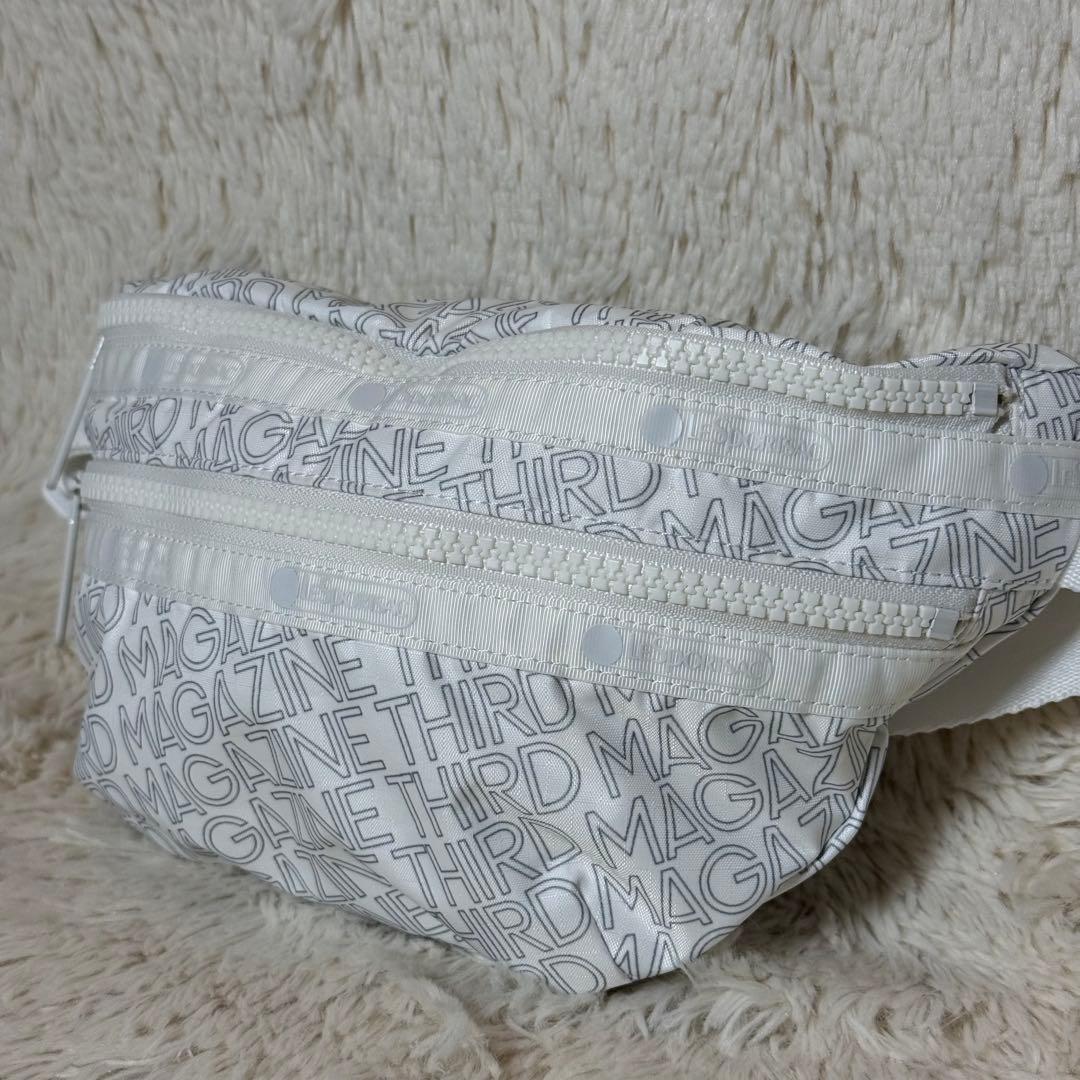 ほぼ新品 THIRD MAGAZINE×LeSportsac ウエストバッグ