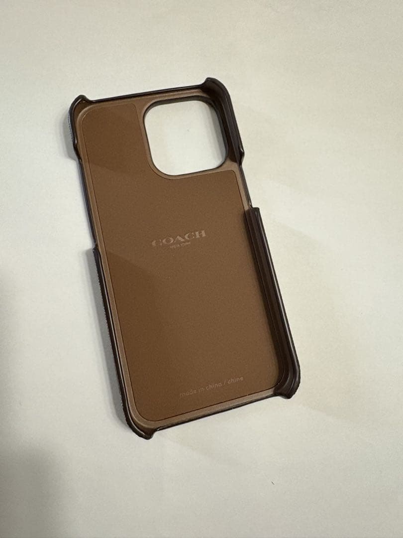 ❤︎コーチ COACH❤︎ iPhone13 pro ケースKHAKI MULTI