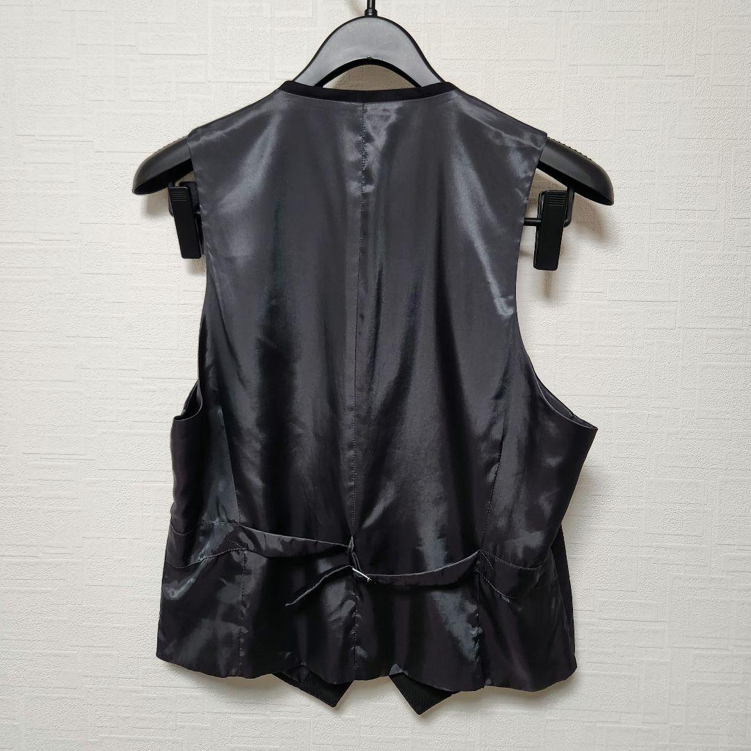 スーツカンパニー　メンズ　スーツ　スリーピース　ブラック　4シーズン　ストレッチ