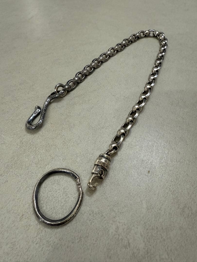 バーニーズニューヨーク ハワイアンジュエリー ウォレットチェーン シルバー925