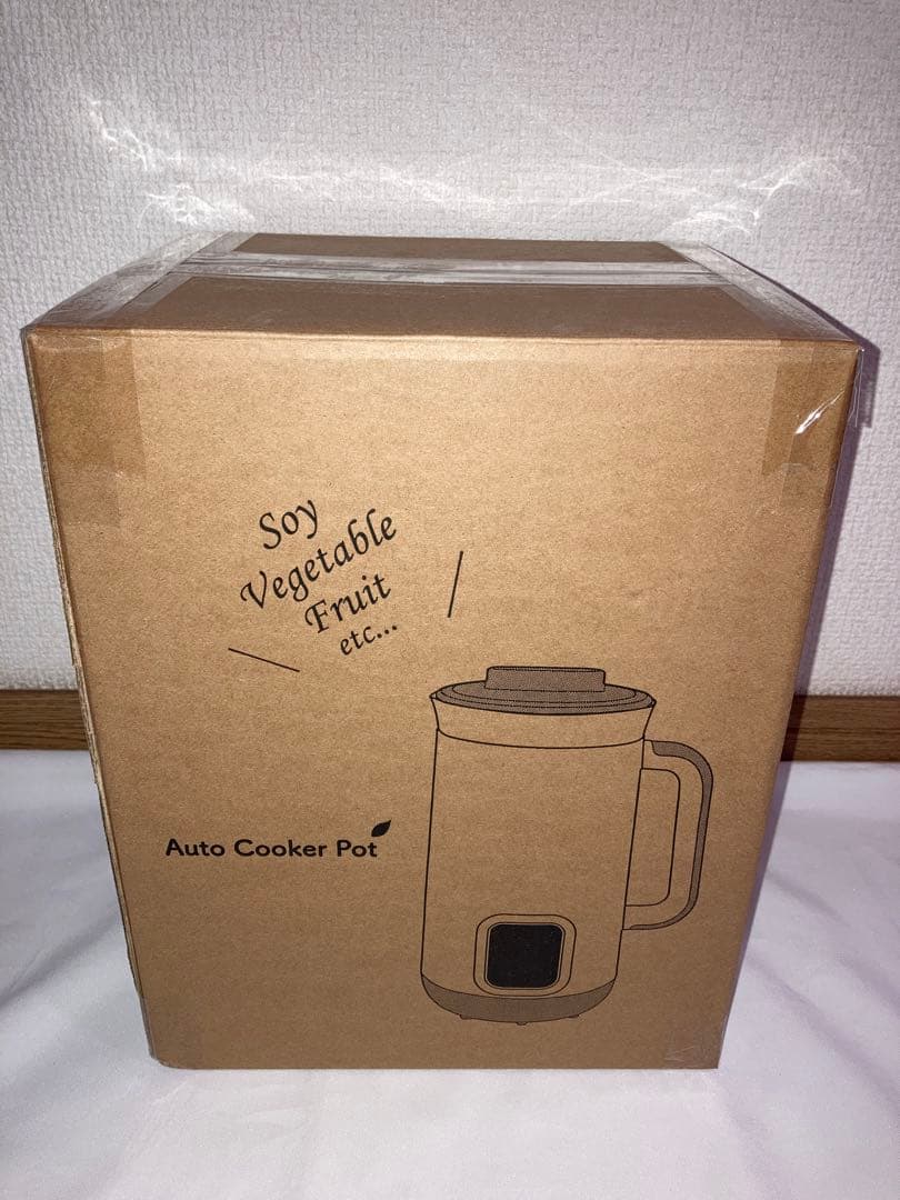 新品　アーネスト　全自動調理ポット　豆乳•スープメーカー　ソイベジ